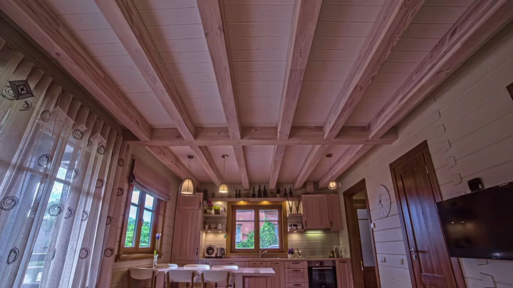 wooden house with nice kitchen and dining interior 2023 11 27 05 20 13 utc